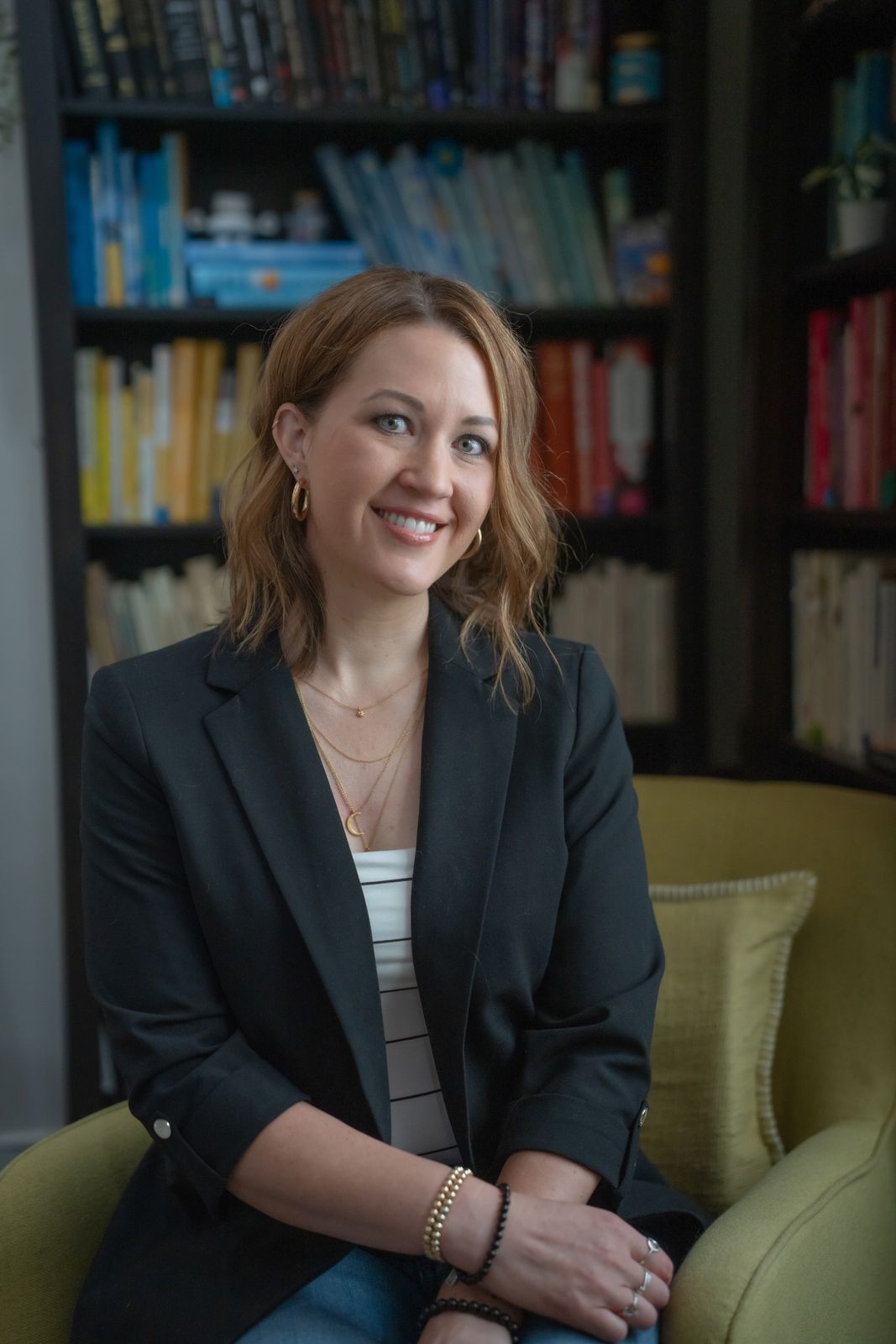 Aly Webster in her office